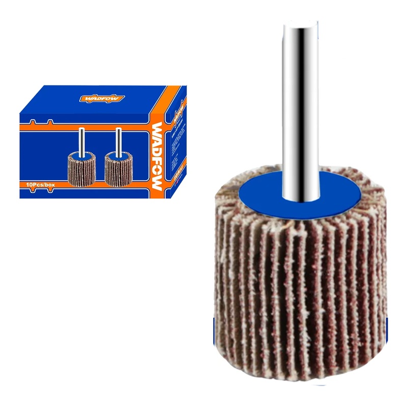 Wadfow Flap Wheel with Shaft 1"