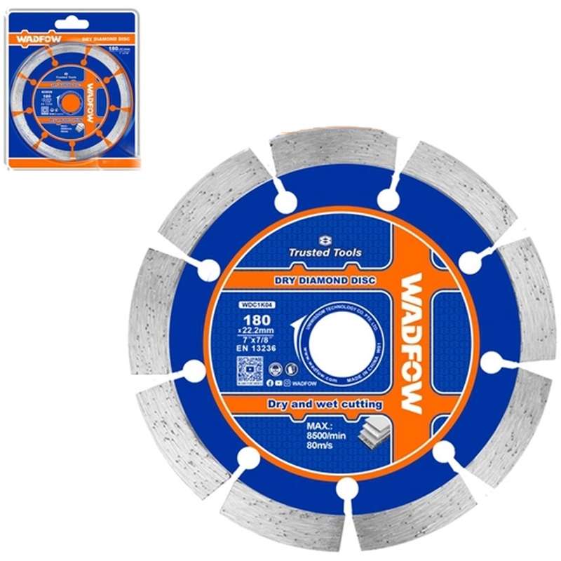 Wadfow WDC1K06 Dry Diamond Disc 4"