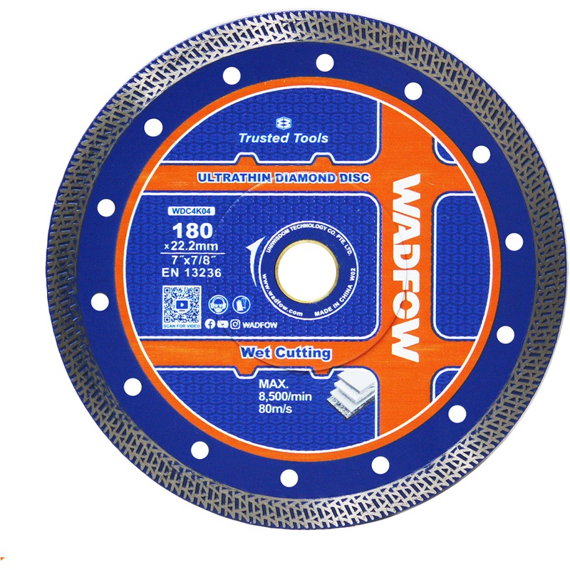 Wadfow WDC4K01 Ultrathin Diamond Disc 4"
