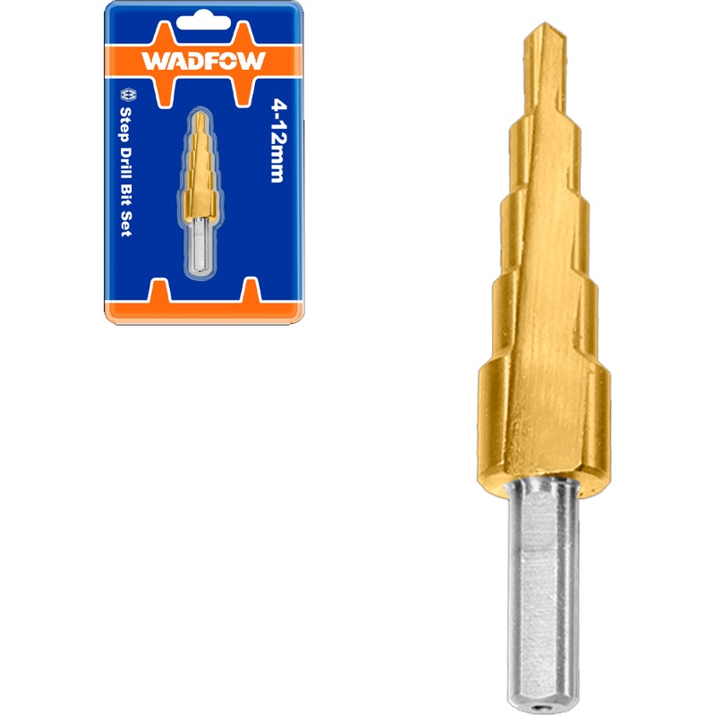 Wadfow WJD1401 Step Drill Bit 4-12mm