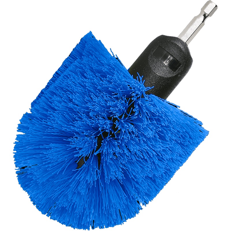 Wadfow WNY2420 Medium Bristle Brush 360 with 1/4" Shank
