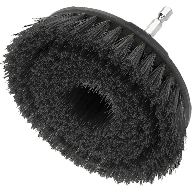 Wadfow WNY3440 Hard Bristle Brush 4" with 1/4" Shank