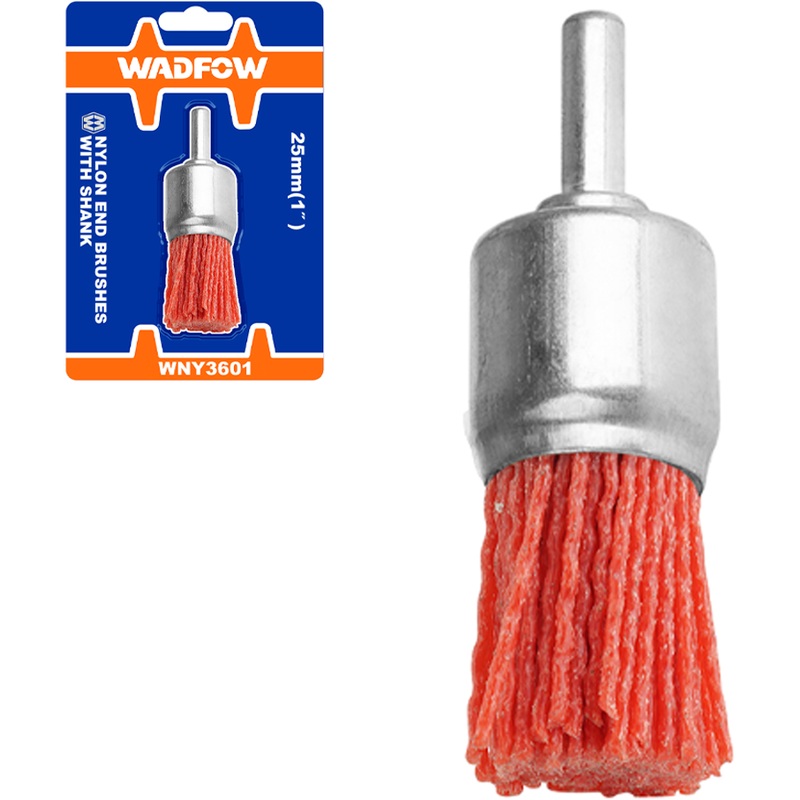 Wadfow WNY3601 Pencil End Nylon Brush 1"