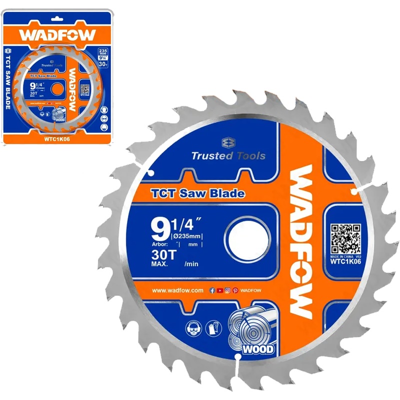 Wadfow WTC1K06 Saw Blade TCT 235MM