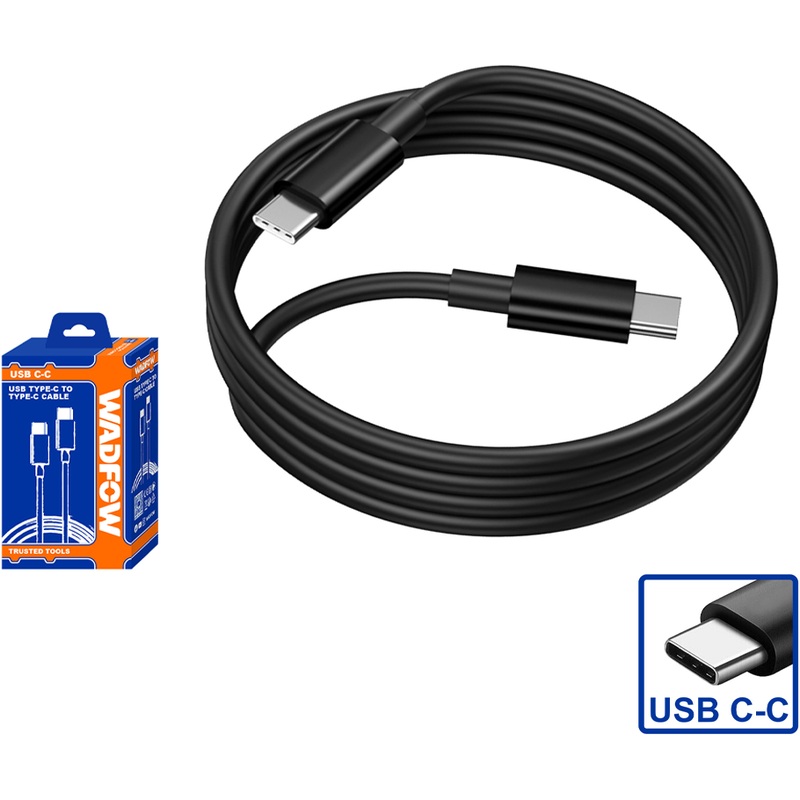 Wadfow WUB1502 Usb Type-C to Type-C Cable