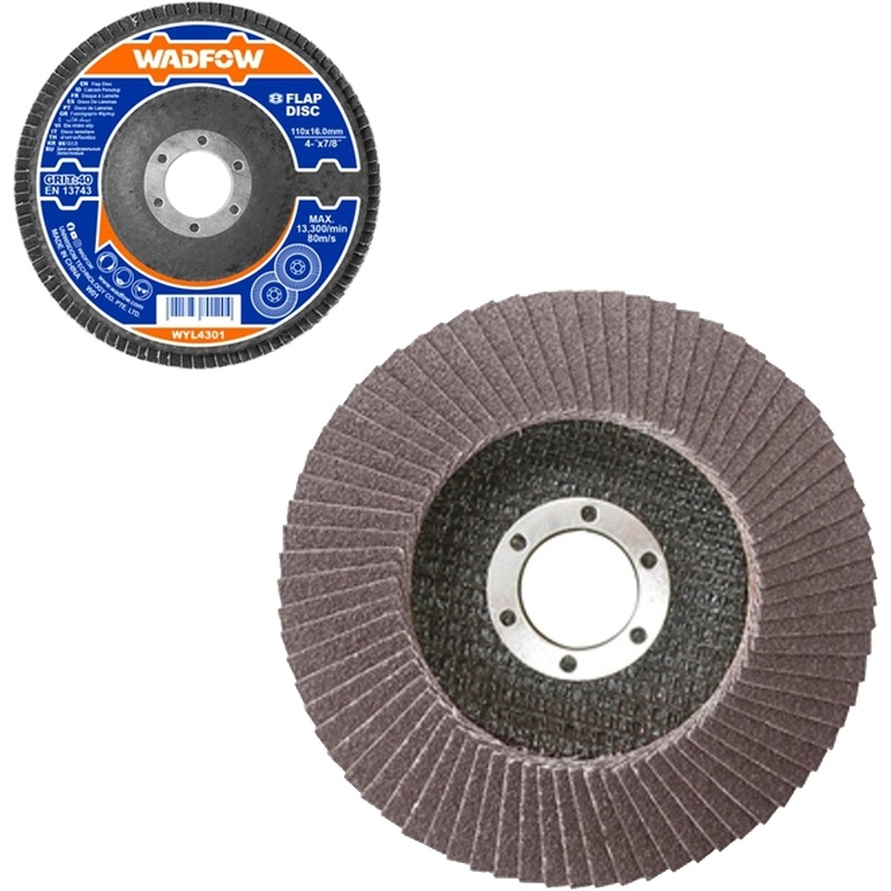 Wadfow WYL3301 Flap Disc 150mmx22mm P40