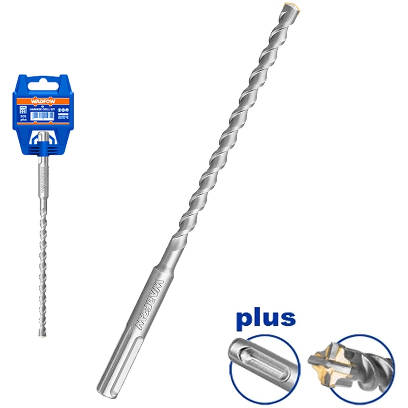 Wadfow Hammer Drill Bit SDS Plus (Double Flute)
