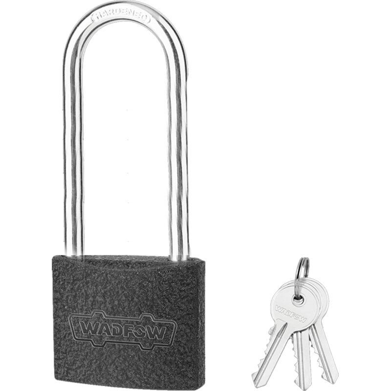 Wadfow Long Shackle Iron Padlock