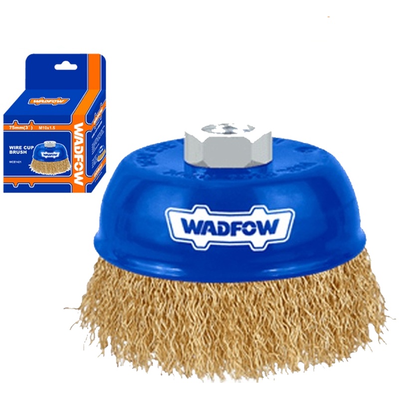 Wadfow WCE1421 Wire Cup Brush Set