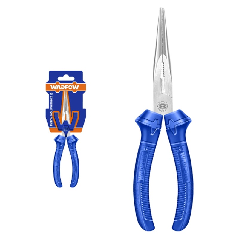 Wadfow WPL2C28 Long Nose Pliers 8"