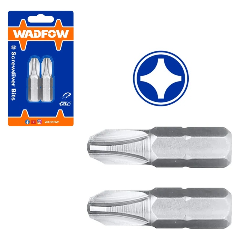 Wadfow WSV1K12 Screwdriver Bit PH2 25mm