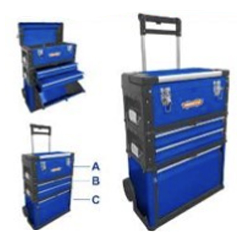 Wadfow WTB6A72 Tools Box Trolley Style
