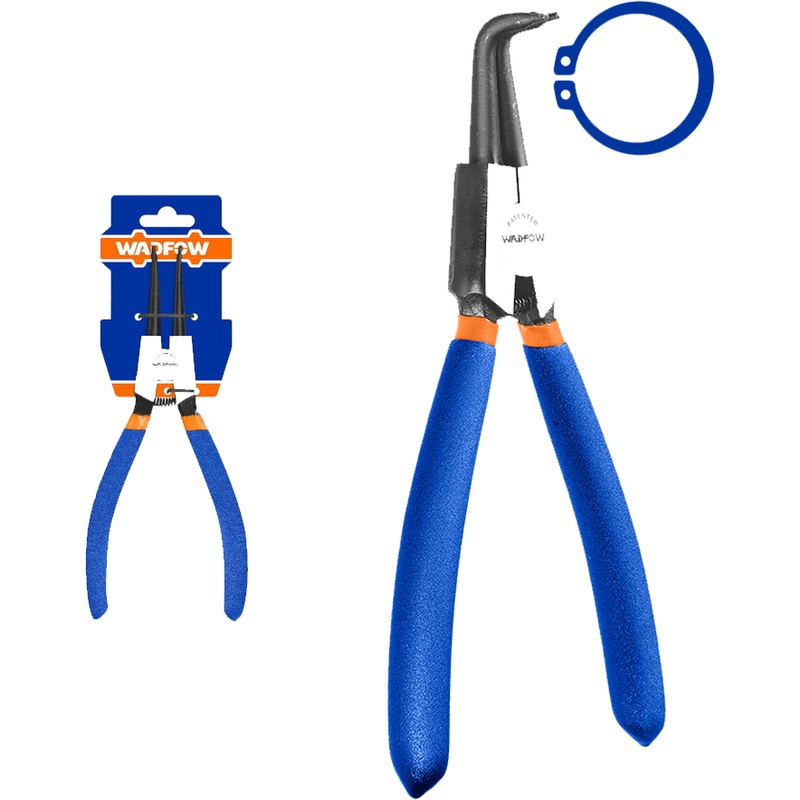 Wadfow WPL9C72 Circlip Bent Pliers External