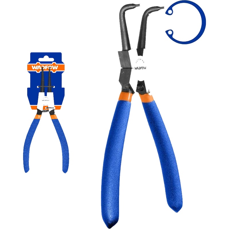 Wadfow WPL9C74 Circlip Bent Pliers Internal