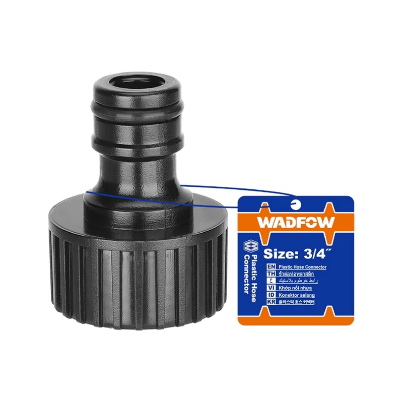 Wadfow WQC8E34 Plastic Hose Connector 3/4"