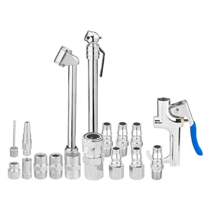 Wadfow WQP9423 Air Blow Gun Set 17Pcs