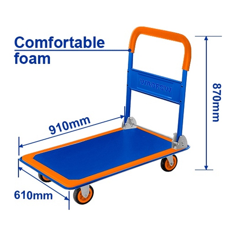 Wadfow WWB1330 Foldable Platform Hand Trolley 300Kg