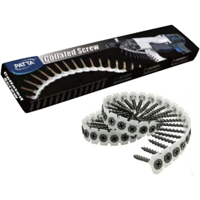 Patta Collated Dry-wall Screw Kits 17x25mm for IB900