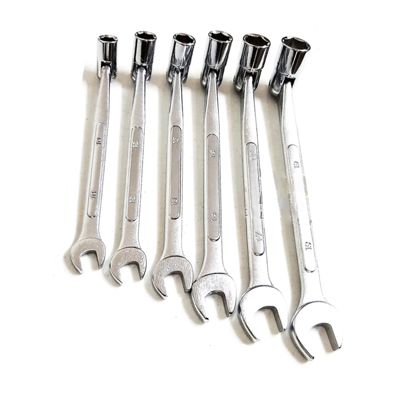 TopMax TWT-10175 Flexible Socket Combination Wrench Set  6Pcs