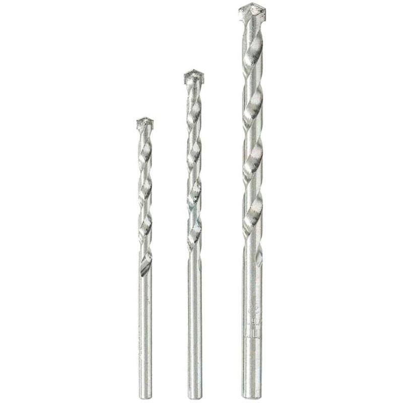 Bosch Masonry Drill Bit Set 3Pcs 5,6,8mm (2608590127)