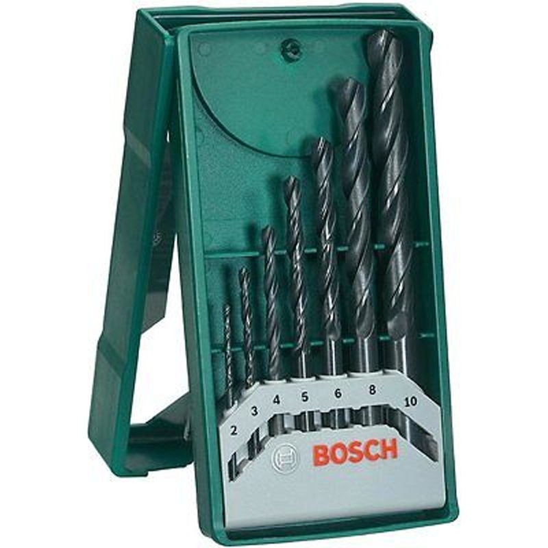Bosch Metal Drill Bit Set 7Pcs (2/3/4/5/6/8/10mm) (2607019673)