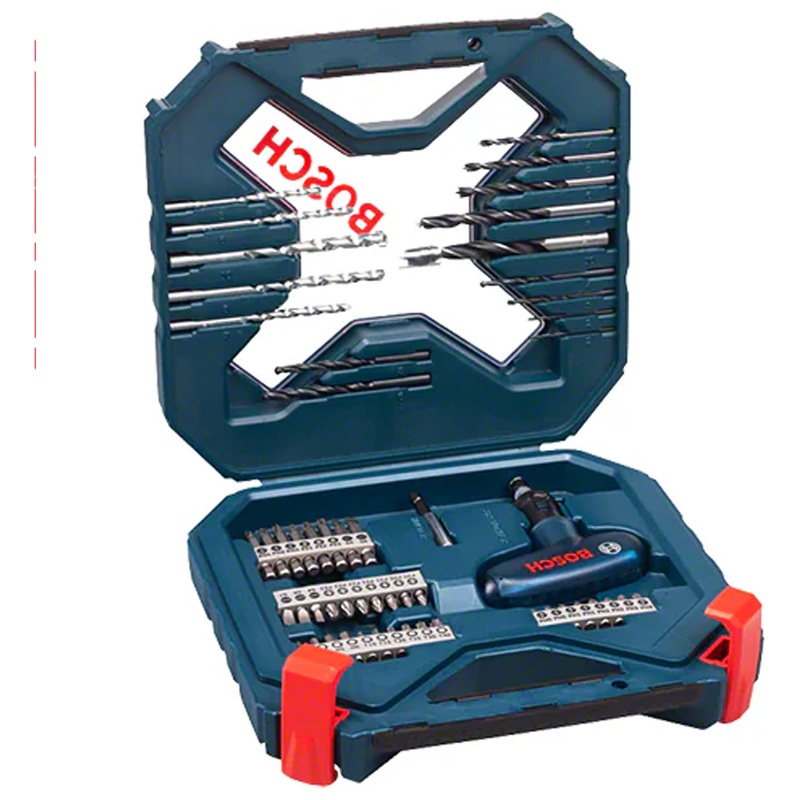 Bosch Mixed Bit set with Rachet Screwdriver 54Pcs