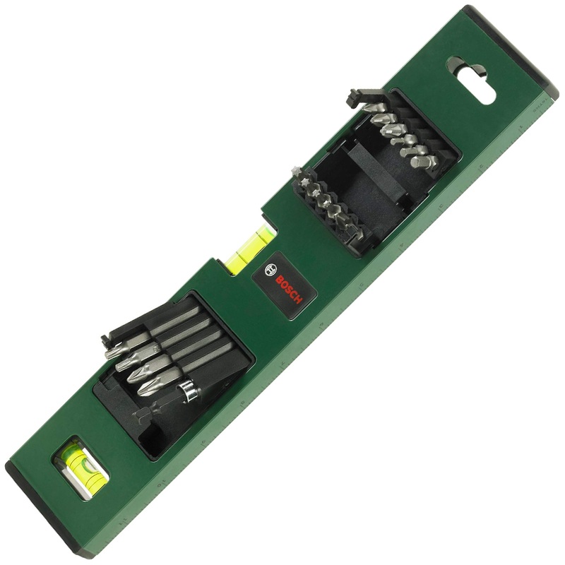 Bosch Spirit Level 30cm Set 17Pcs