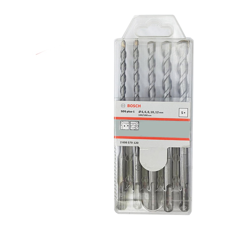 Bosch SDS-Plus Drill Bit Set 5pcs for Concrete  (2608579120)