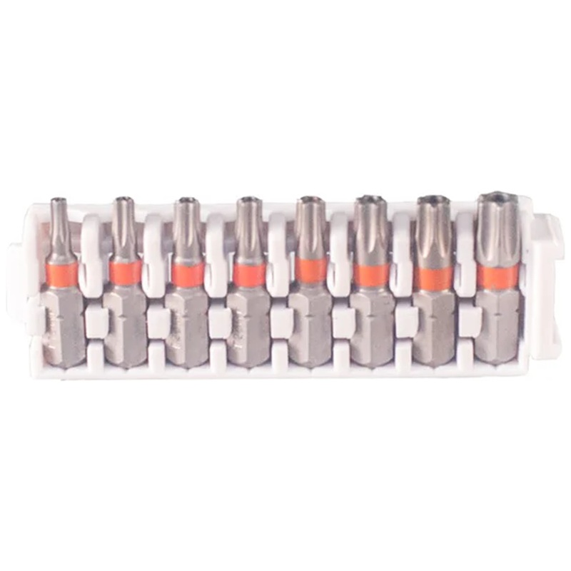Bosch Security Torx Pick and Click Insert Impact Bit Set 8pcs (2608522416)