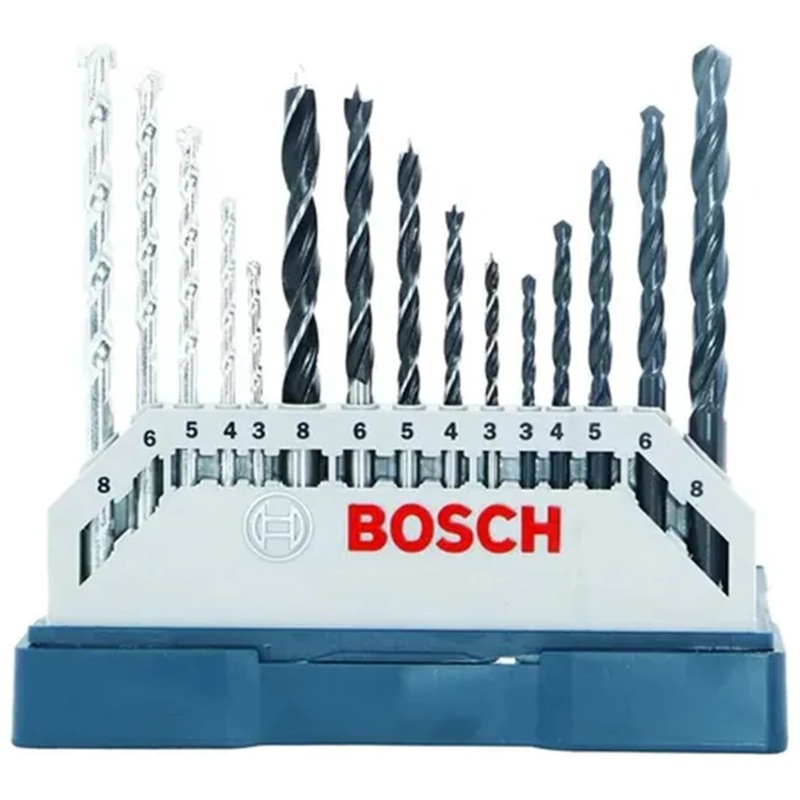 Bosch X-Line 15pcs Premium Combination Drill Bit Set (2607017504)