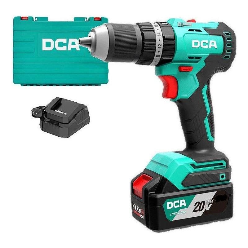 DCA ADJZ2050-EM 20V Cordless Brushless Drill / Driver 13mm 4.0Ah