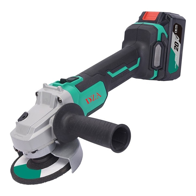 DZA ADSM03-100 EM Brushless Cordless Angle Grinder 4" 20V Kit