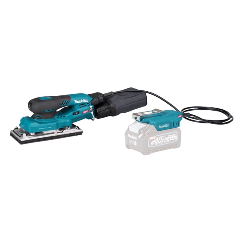 Makita BO007CGZ Cordless Random Orbit Sander with Built-In Dust Extraction 40V 93x185MM (Variable)