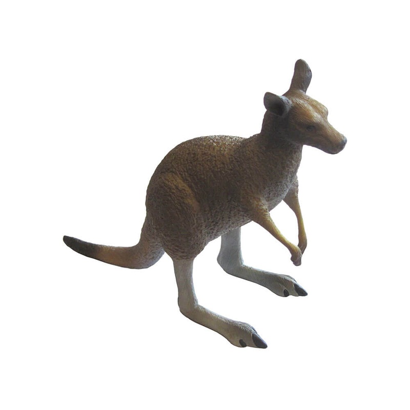 Animaux d'Australie Replique du kangourou gris oriental