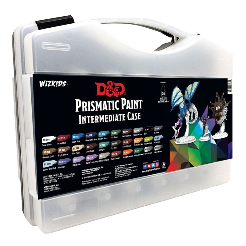 Cas intermdiaire de peinture prismatique D&D
