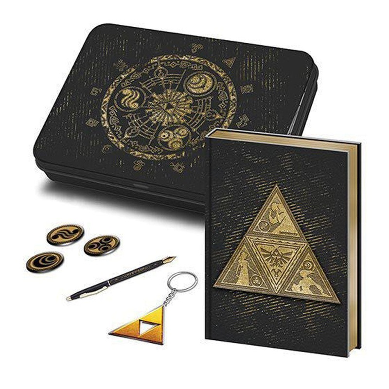 Le ensemble cadeau de la lgende de Zelda Metal Tri Force