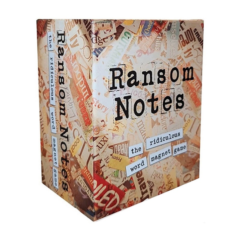 Ransom note le jeu de l'aimant de mots ridicule